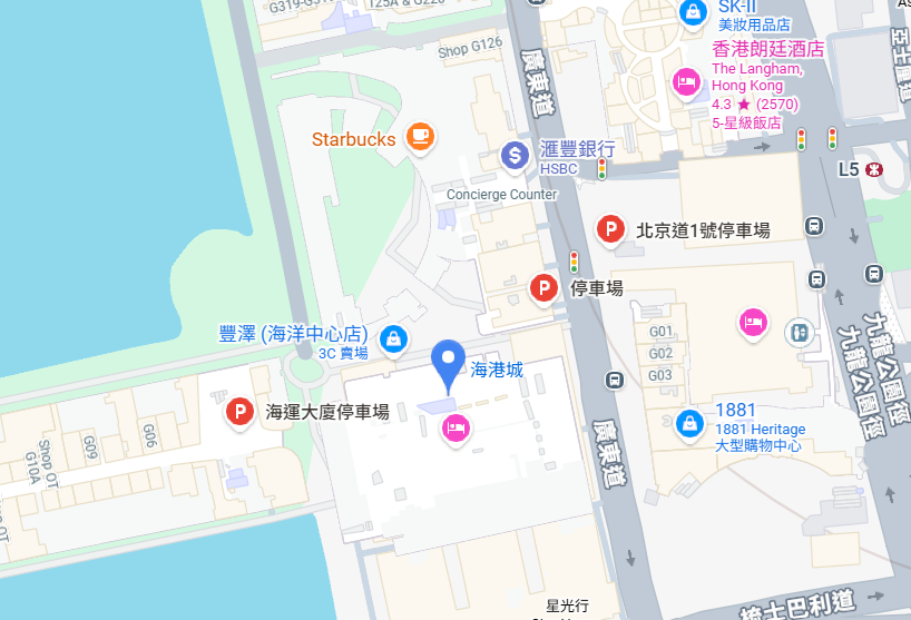 海港城停車場